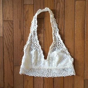 Aerie cream-colored bralette